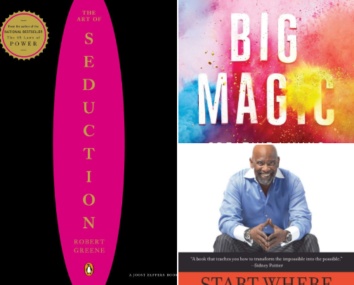 My favorite book recs cover photo collage