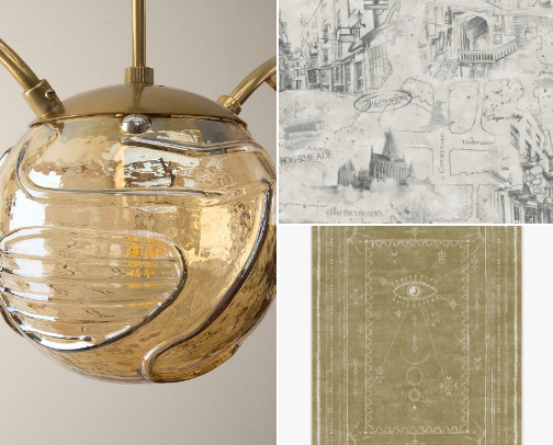 Interior Design Spotlight: Harry Potter Bedroom🦉🐍📚 cover photo collage