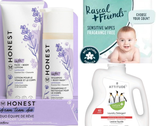 Baby products cover photo collage