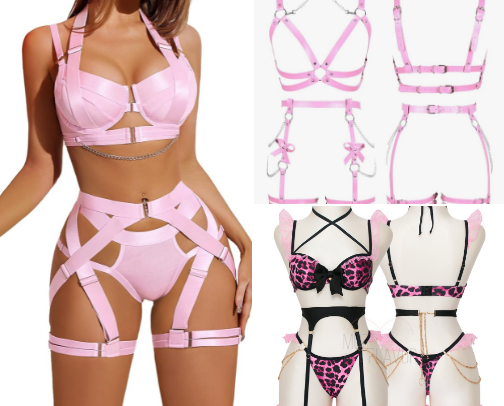 🎀 spicy girly fits ✨️ cover photo collage