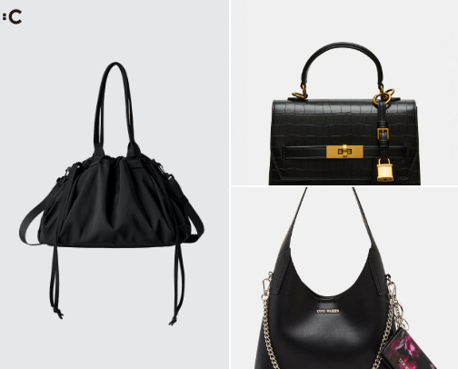 CUTE & FANCY BAGS cover photo collage