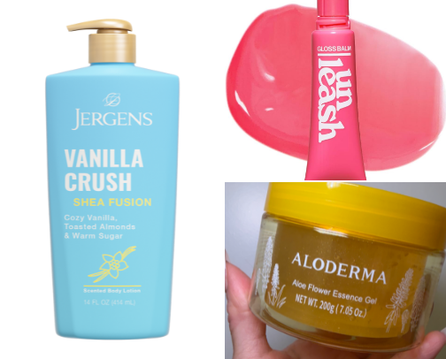 Skincare cover photo collage