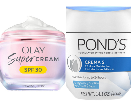 Moisturizer cover photo collage