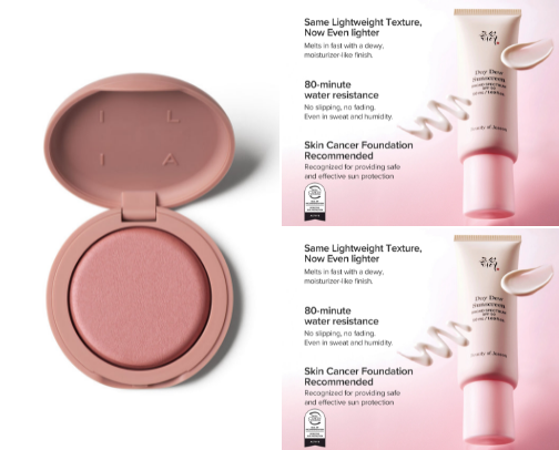 My favorite beauty recs cover photo collage