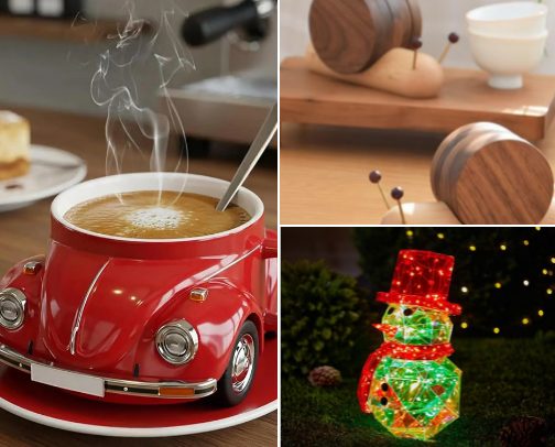 Unique decor pieces and gift ideas cover photo collage