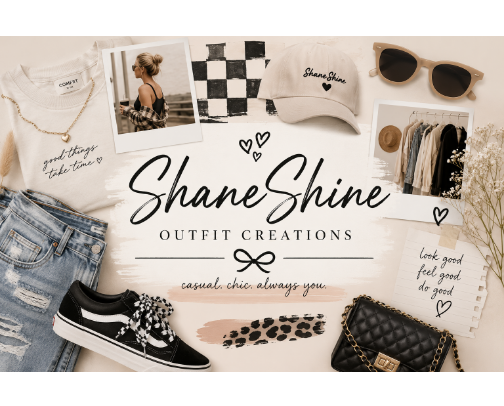 ShaneShine Outfit Creations.✨ cover photo collage