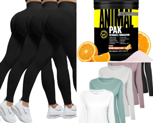 "Ritual de Entrenamiento: Ropa y Energía" cover photo collage