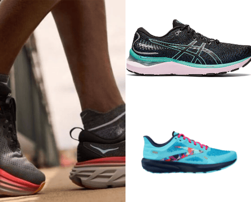 Fun Running Shoes for Women!  cover photo collage