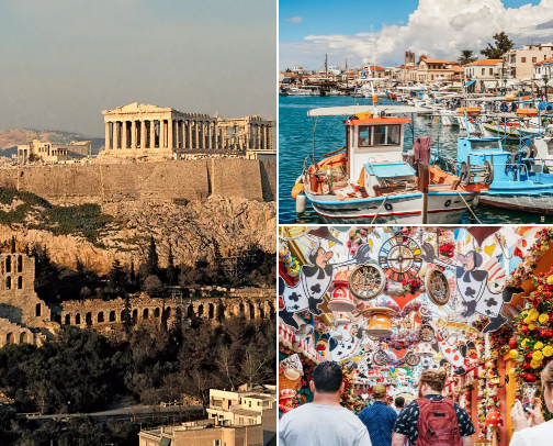 Athens! What to do and see apart from the Acropolis and the Parthenon! cover photo collage