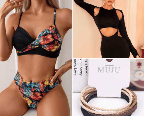 Shein👗💃 one of my favorite clothes brand in summer and all year long cover photo collage