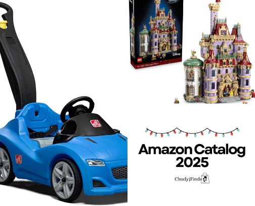 Amazon’s 2025 Wishlist Catalog cover photo collage
