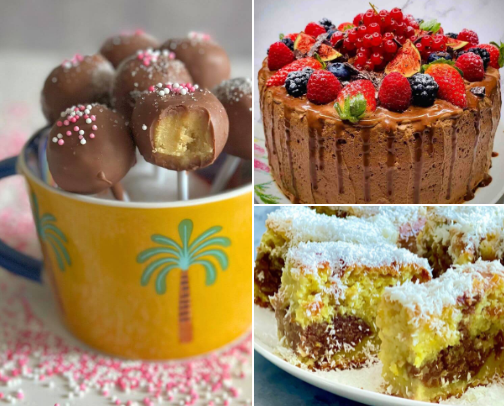 Dessert Recipes cover photo collage