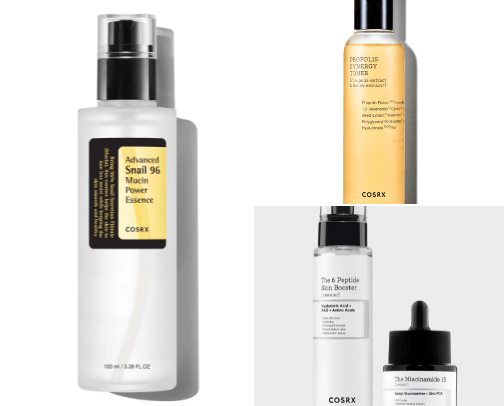 Staple Korean skincare products cover photo collage