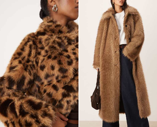ASOS winter chic collection🩵❄️ cover photo collage