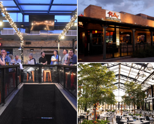 restaurants & fun spots to check out cover photo collage