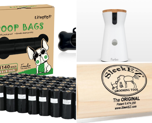 Dog Essentials I Actually Use cover photo collage