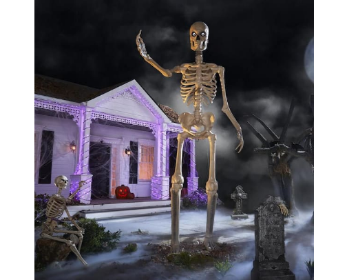 🔥 Halloween 2025 – 12 Ft Skeleton Drop AVAILABLE NOW, Viral Decor & My Best Finds! cover photo collage