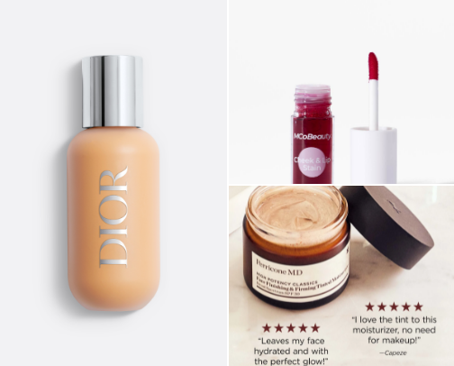 My favorite makeup recs cover photo collage
