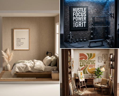 Aesthetic Quote Art & Typographic Prints I Actually Love cover photo collage
