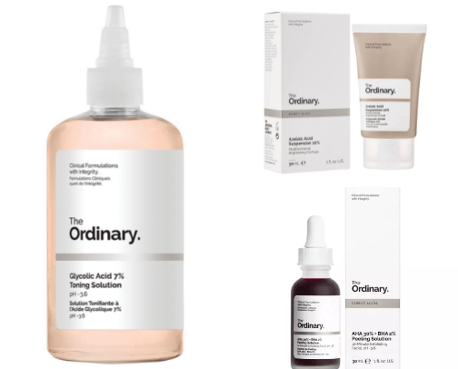 skincare cover photo collage