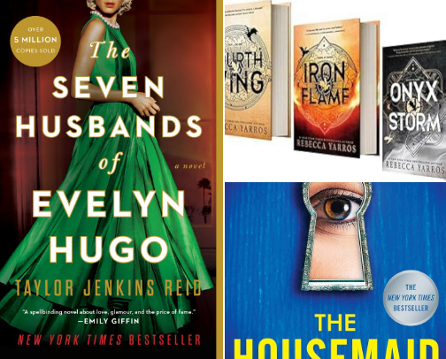 My favorite book recs cover photo collage
