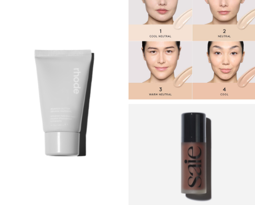 You but better makeup look cover photo collage