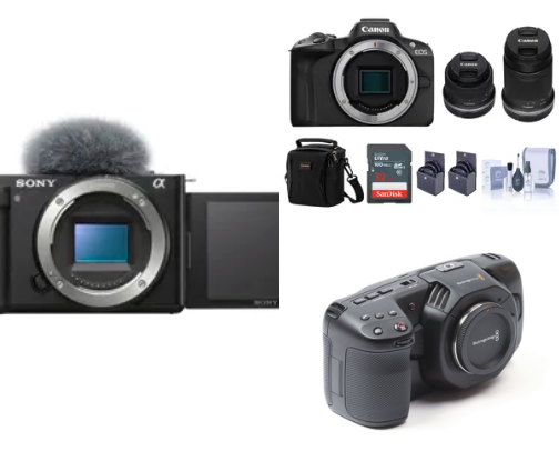 Content Creator Starter & Studio Setup cover photo collage
