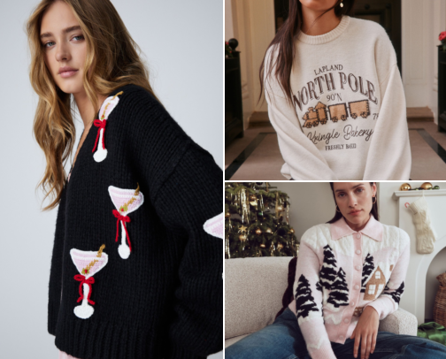 Christmas knits 🧶 for the whole family cover photo collage