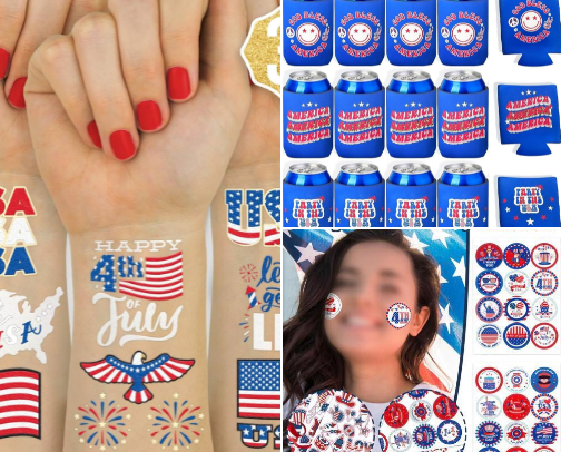 4th Of July cover photo collage