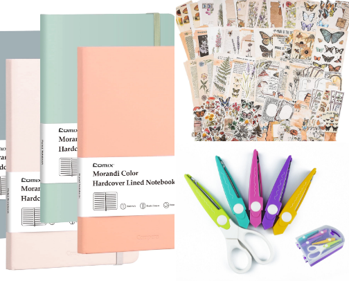 u should try junk journaling! cover photo collage