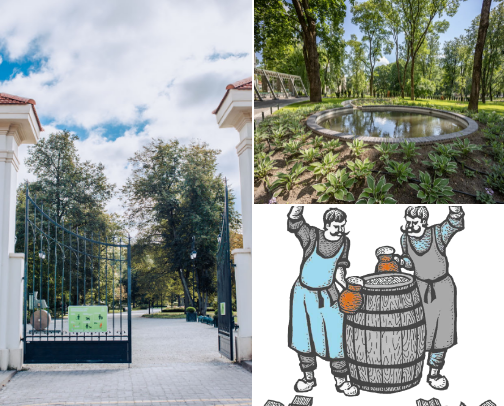 My comfort spots in Vilnius cover photo collage