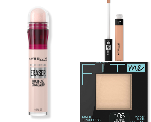 Everyday makeup routine cover photo collage