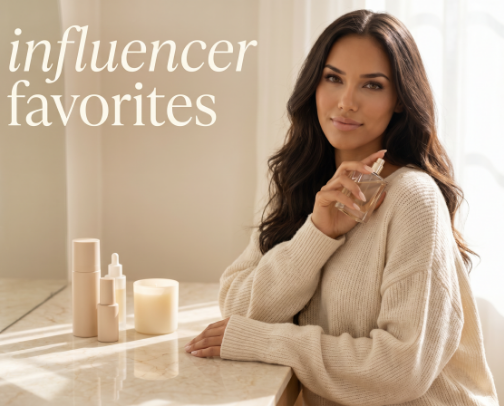 Influencer Favorites 🤍 | Viral Vanilla Scent & Amazon Skincare Bestsellers cover photo collage