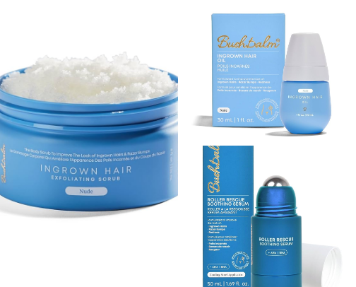 Waxing — Brazilian cover photo collage