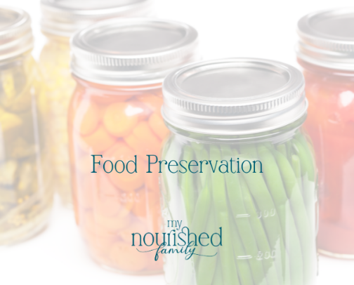 Canning and Food Preservation cover photo collage