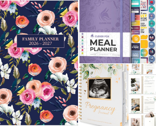 Products for Busy Moms cover photo collage