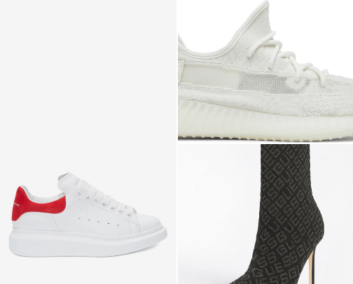 Shoes cover photo collage