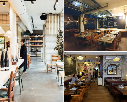 Fav restaurants cover photo collage