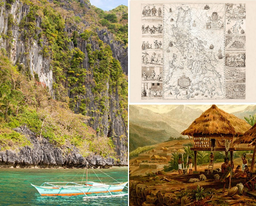 THE PHILIPPINES & HISTORY cover photo collage