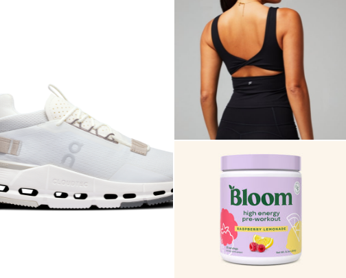 gym girl must haves cover photo collage