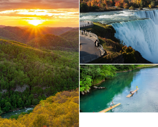 Vacation bucketlist cover photo collage