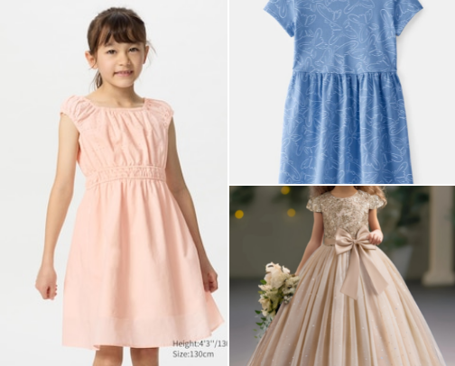 Lovely dresses idea for your kids from different brand  according to your taste cover photo collage