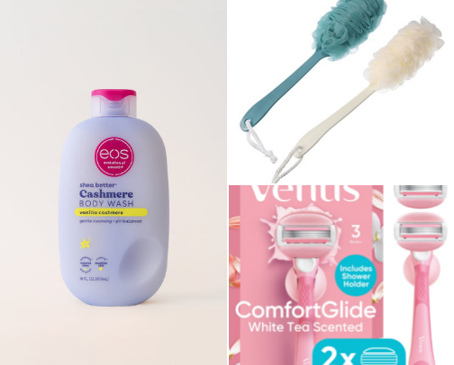 Ur everything shower essentials cover photo collage
