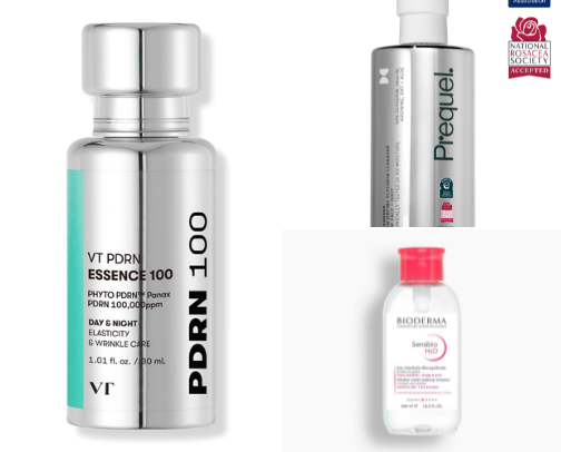 Current Skincare Routine cover photo collage