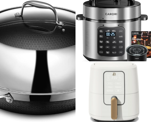 My favorite kitchen products for busy moms cover photo collage