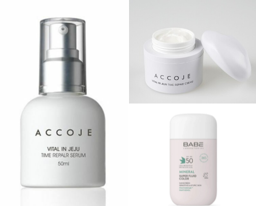My favorite products for oily skin. cover photo collage