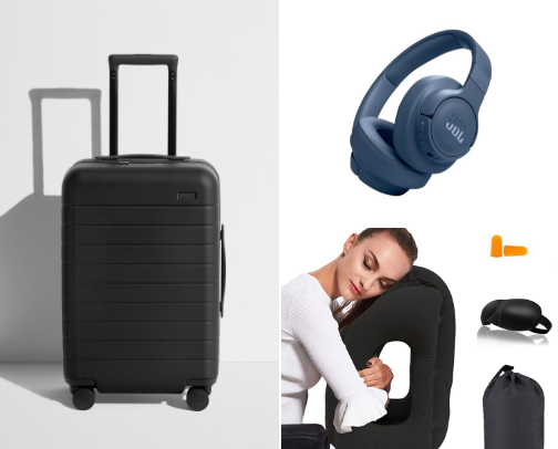 Travelling cover photo collage