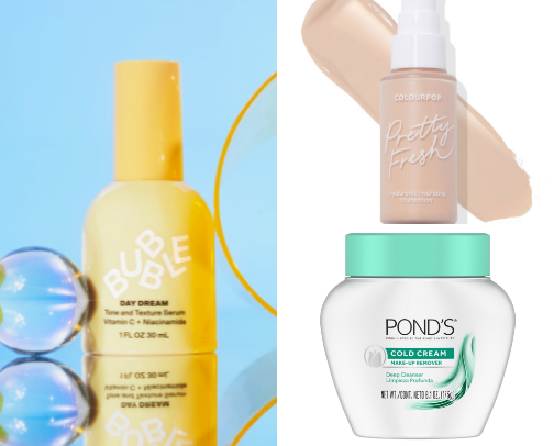 Skin, makeup and beauty recs 🧖‍♀️ cover photo collage