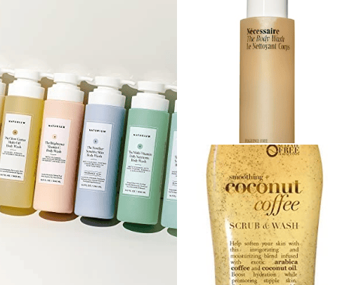 Skin care cover photo collage