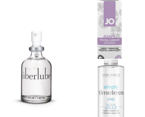 Intimacy Recs- Lubricants cover photo collage